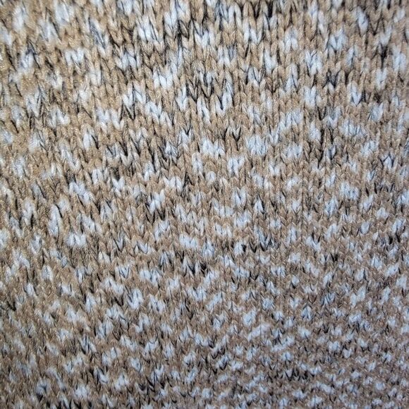 Lands' End asymmetric moto knit jacket size M/P (10-12) medium petite - Picture 4 of 8